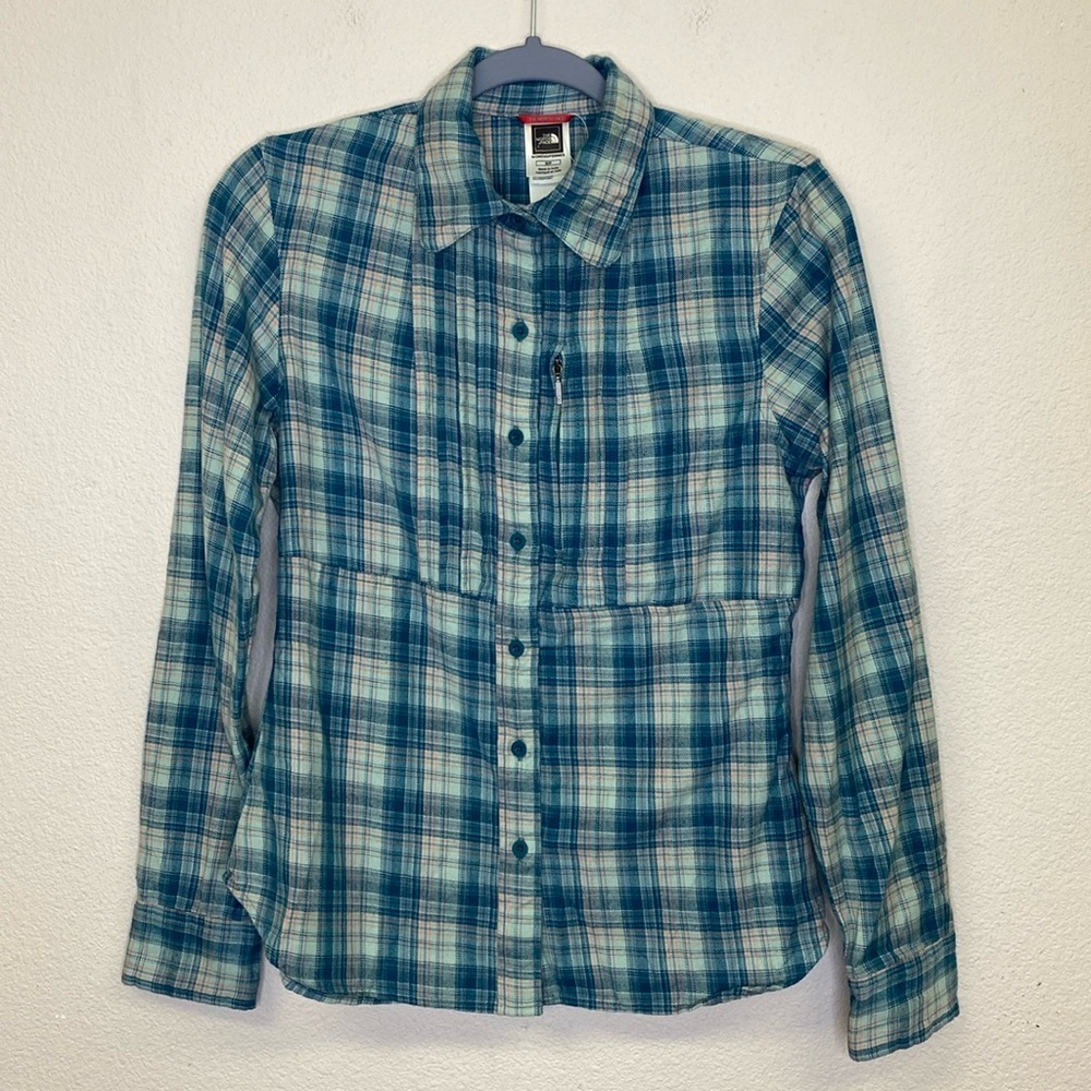 The North Face  Tekware Flannel Shirt NWOT Size Small